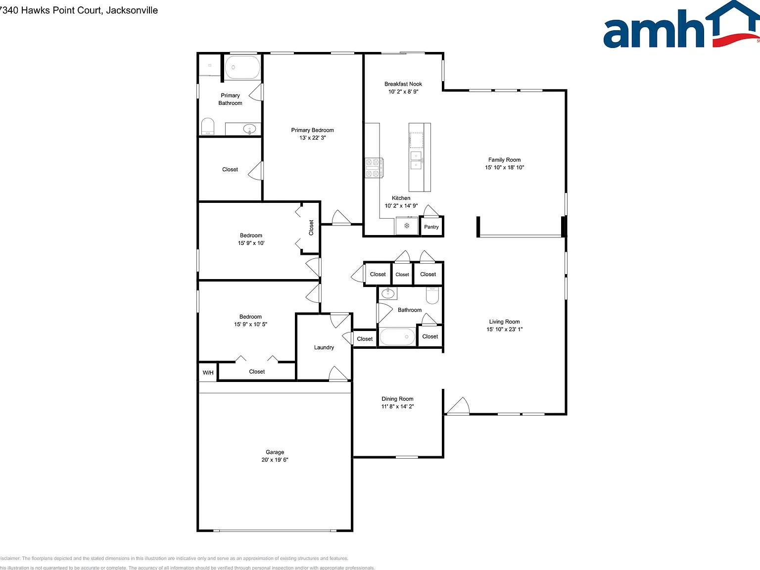 3 bed, 2.0 bath, 2251 sqft, $2,190 — Photo 2