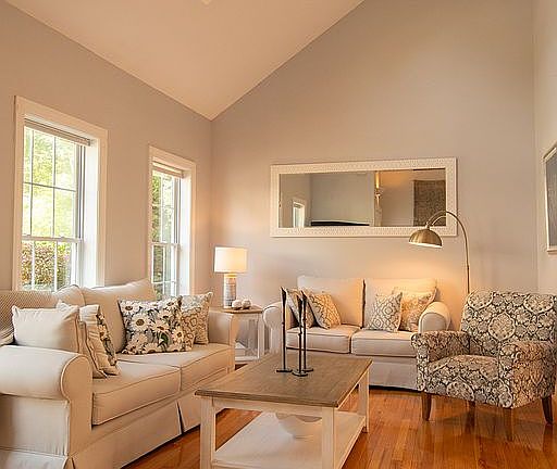 Living room from front door