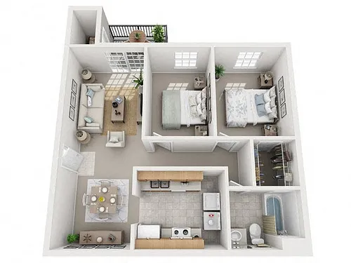 Floor plan Aqua