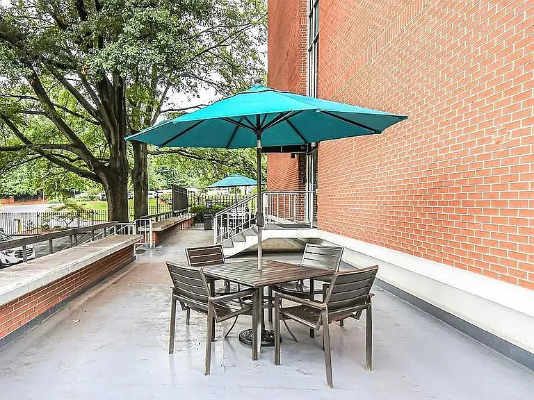 Building on both sides also have bbq and seatings
