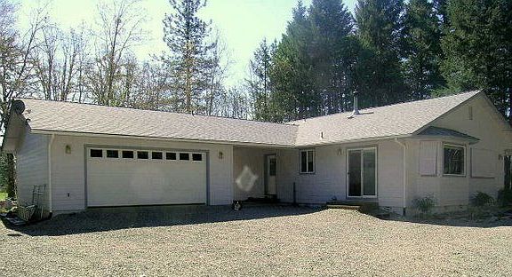 breezeway, garage and West side