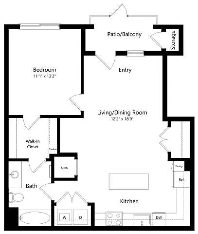 Floor plan A-B BSMT