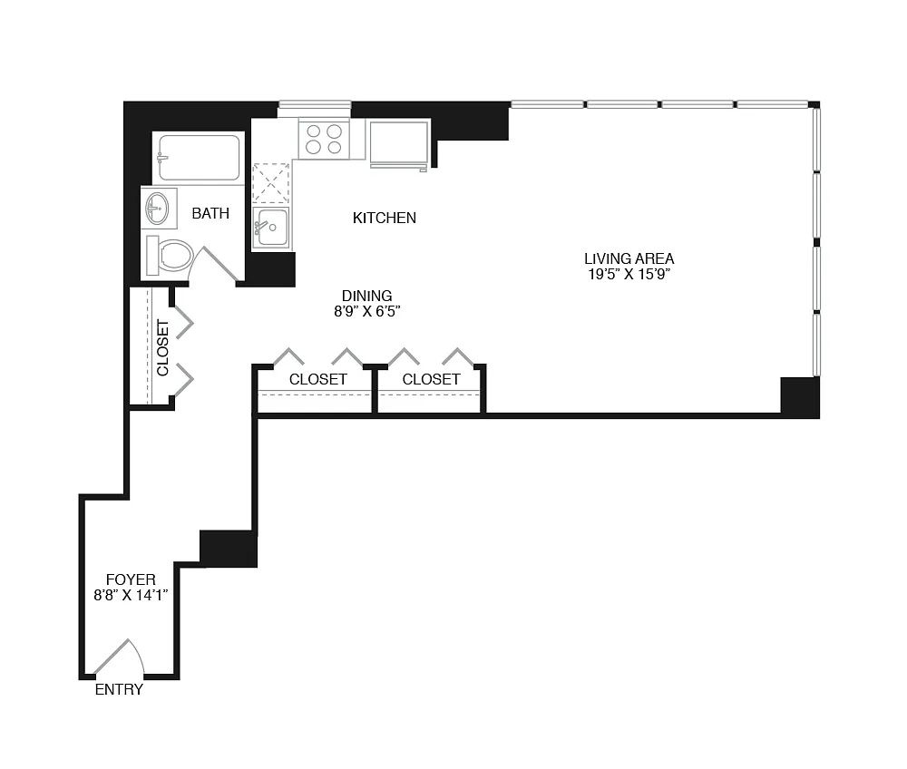 Building Photo - 800 6th Ave #4M