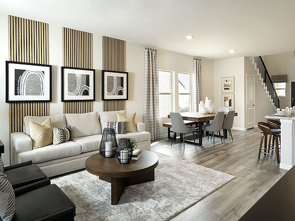 Enjoy the cozy living room after a long day