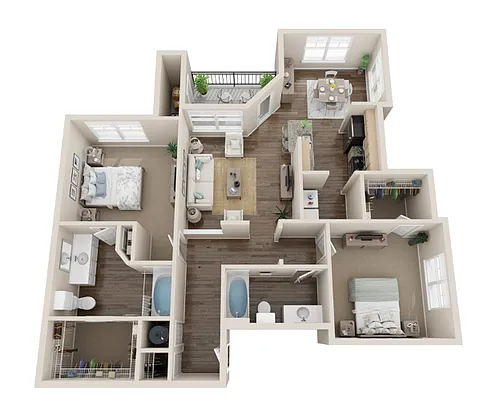 Floor plan B2