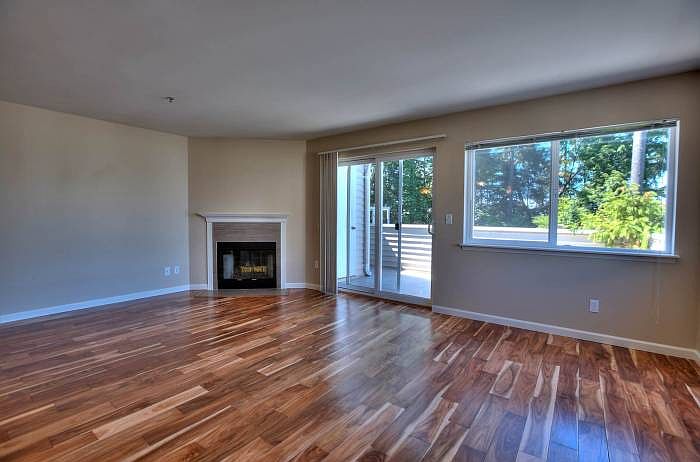 Gleaming Hardwood floors
