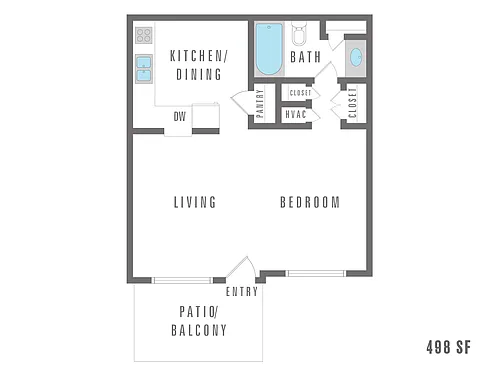 Floor plan Studio