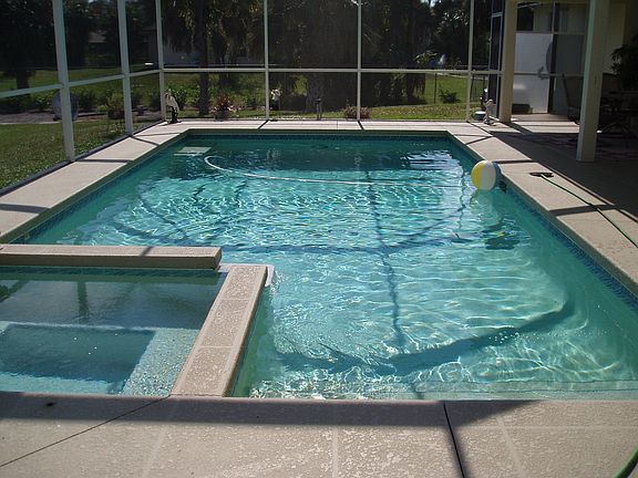 heated pool 