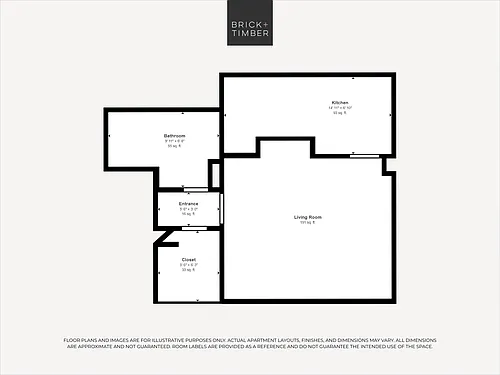 Floor plan Studio