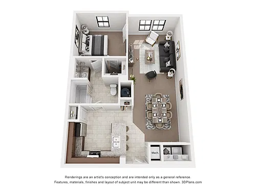 Floor plan Oasis (b)