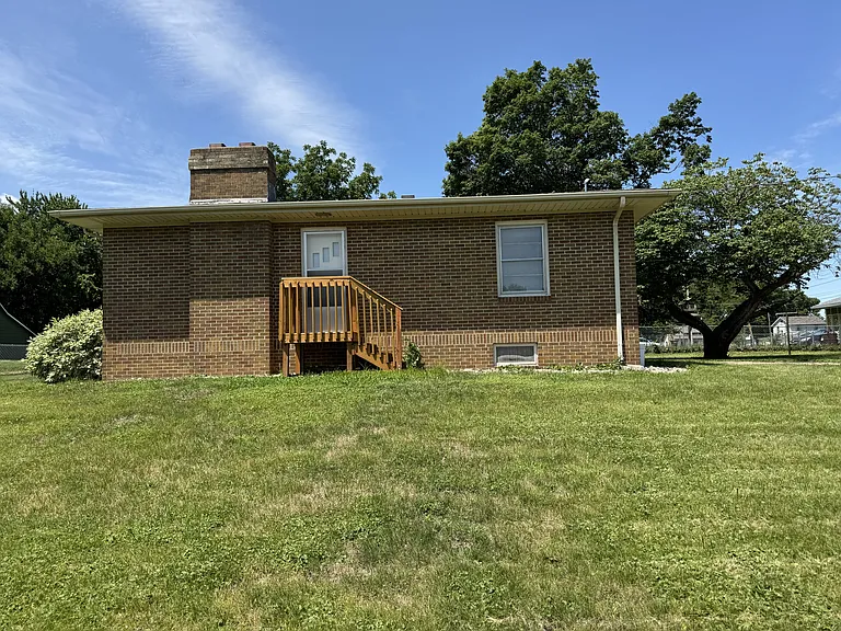 East side exterior