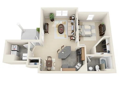 Floor plan The Rutledge
