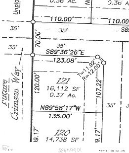 1st image of LOT 121 Crimson Way