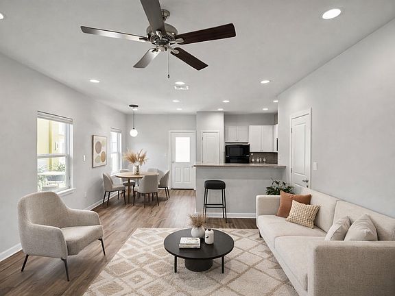AI staged photo of main living