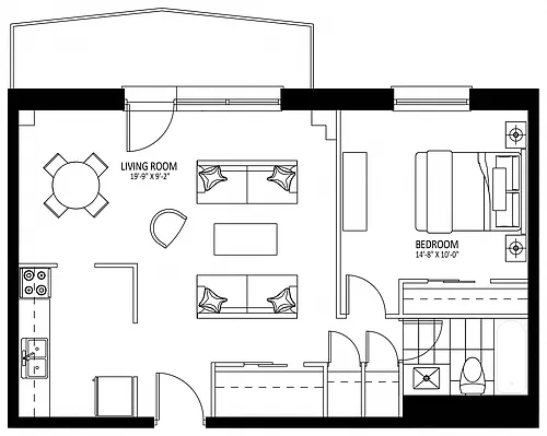 Floor plan 2336 Weston - Plan H