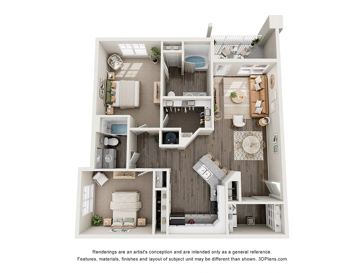 Floor plan Hickory