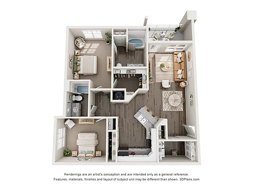 Floor plan Hickory