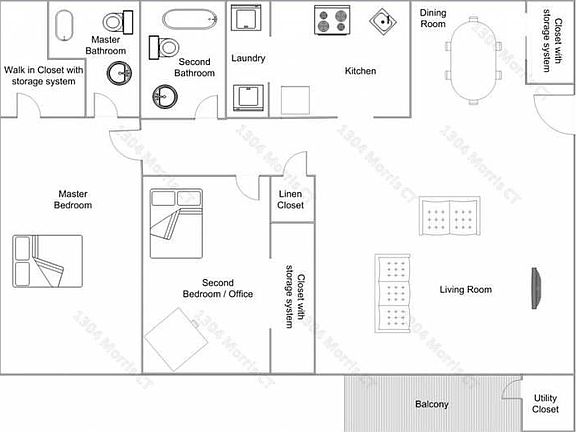 Spacious Floor Plan