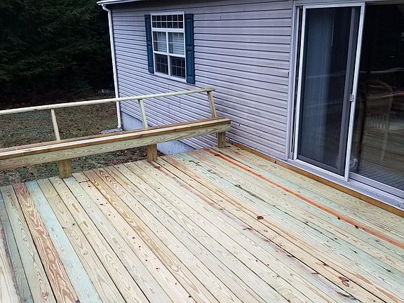 Slider is main entrance - deck is new last Fall