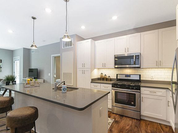 Kitchen at Keva Flats