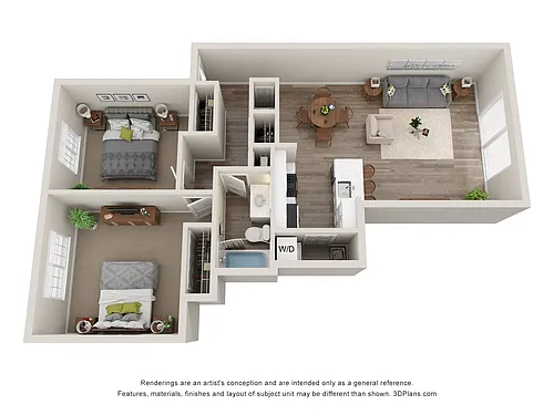 Floor plan Moonflower