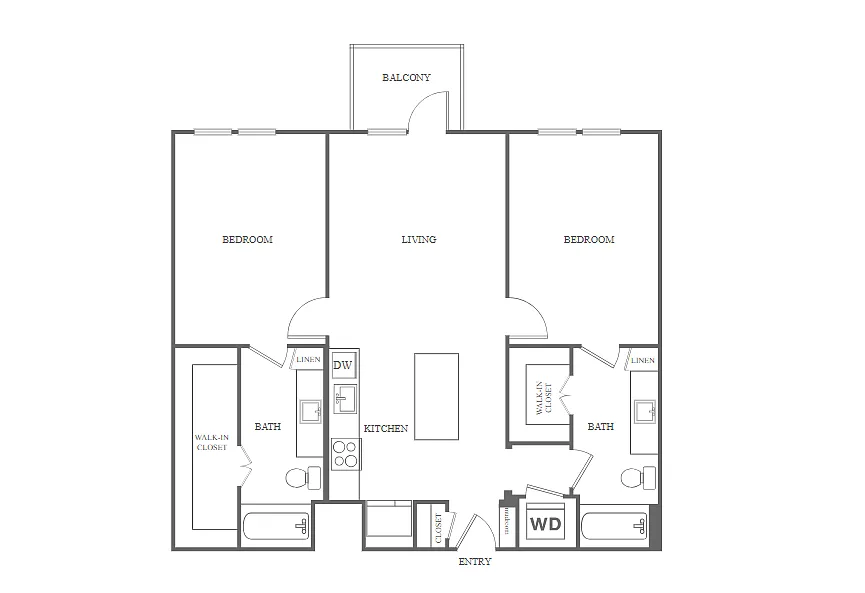 Floor plan B22