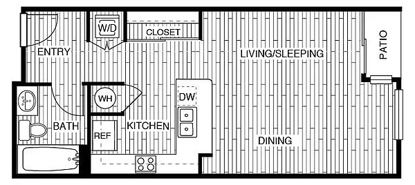 Floor plan A - Catalina