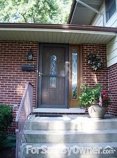 FRONT ENTRY : New Entry Door Unit and Lights