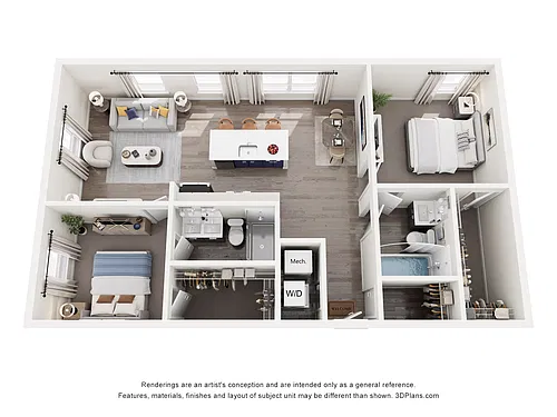 Floor plan B2 Alt