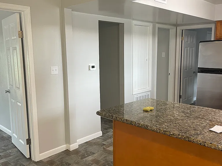 Entrance to 3 bedrooms and bathroom