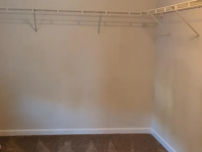 Oversize closet in bedroom