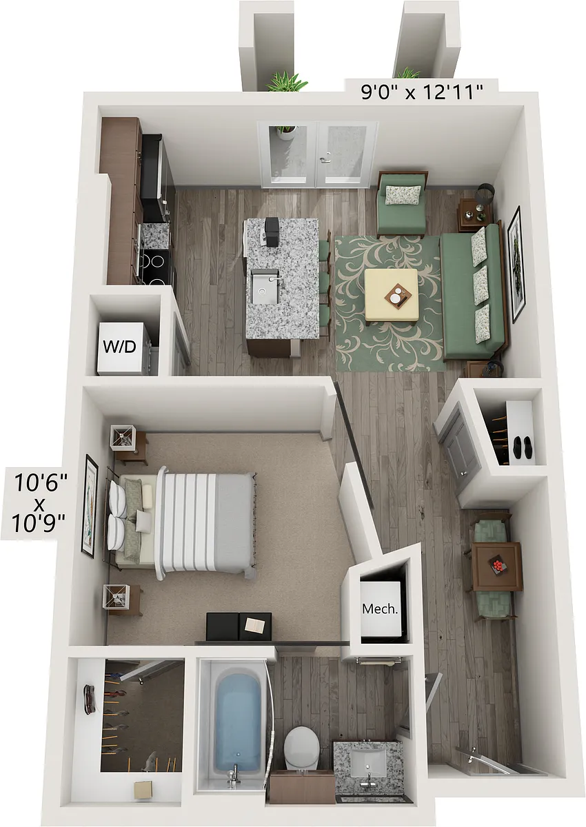 Floor plan The Schooner