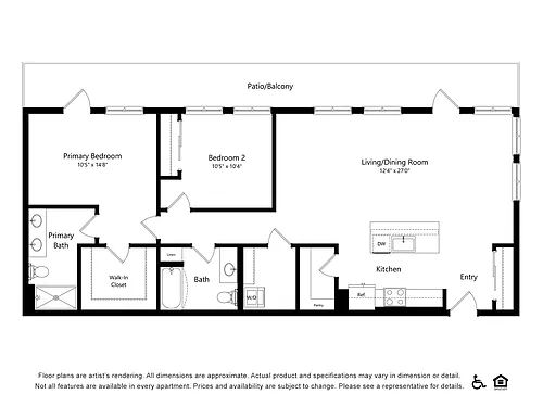Floor plan D13