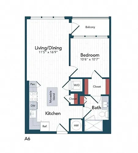 Floor plan A6