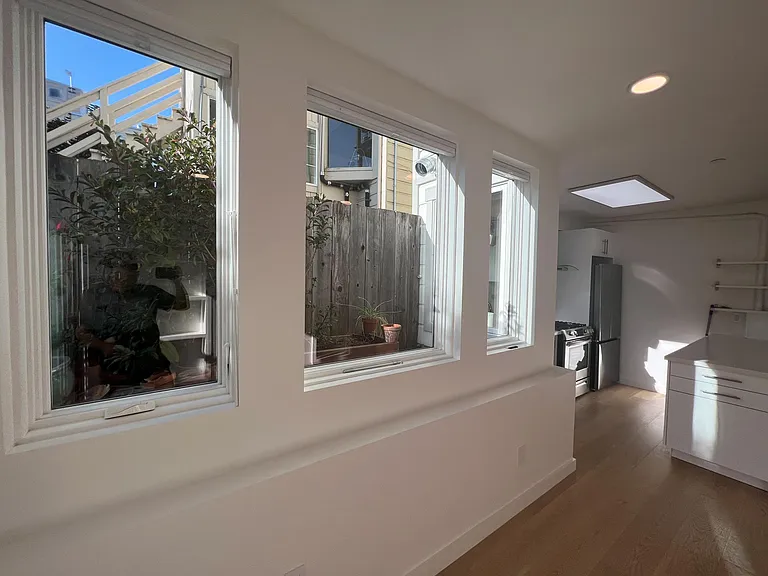 LIving area windows