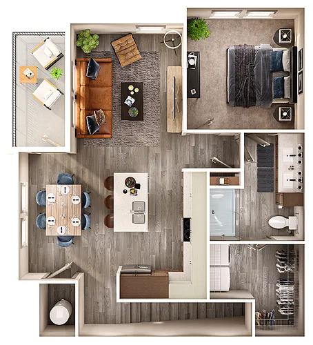 Floor plan The Seville