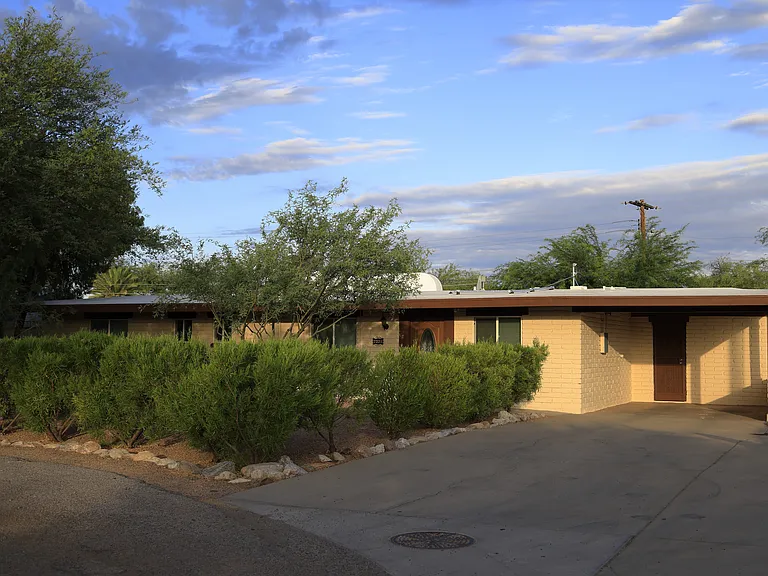 Front view of house