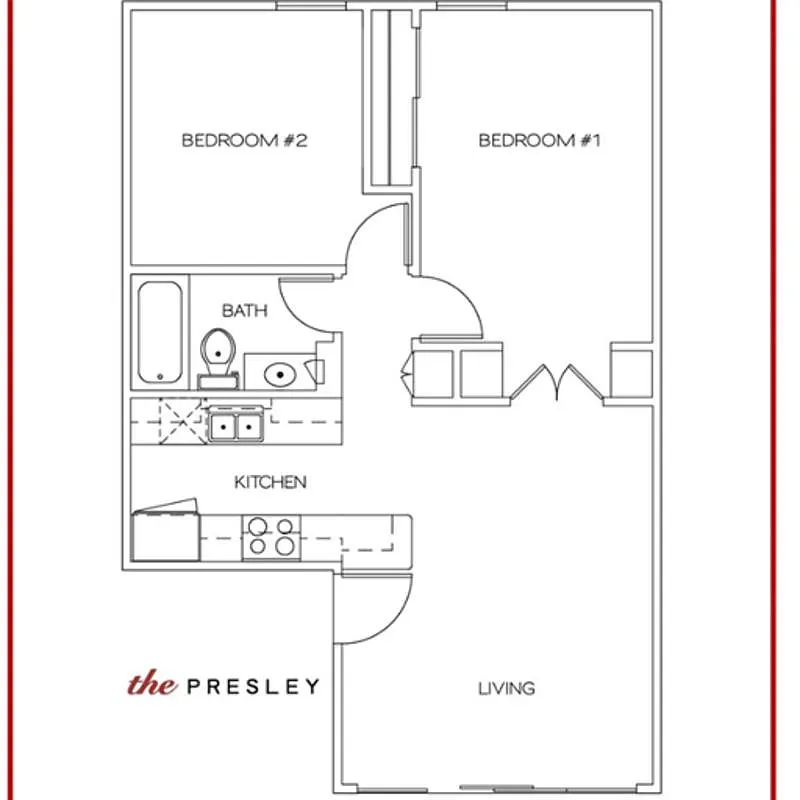 Floor plan The Presley