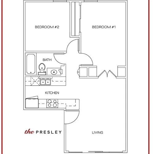 Floor plan The Presley