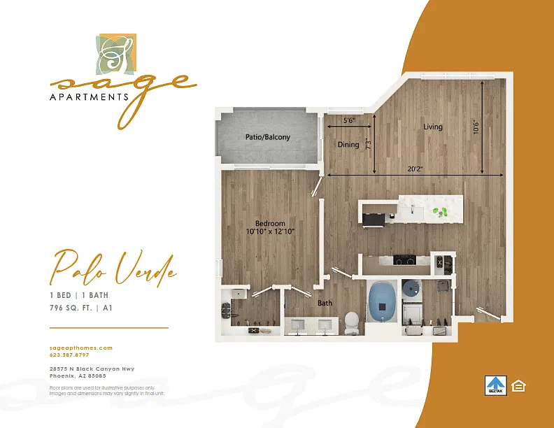 Floor plan Phase 2: Palo Verde