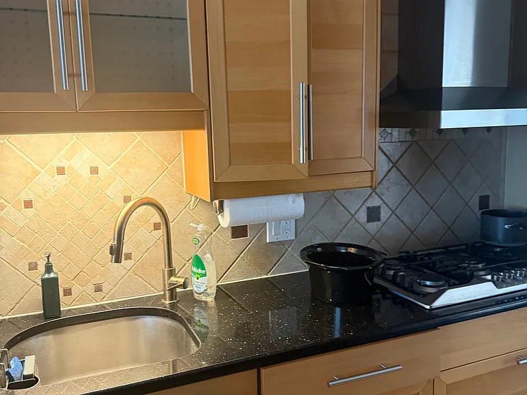 Kitchen with Updated range