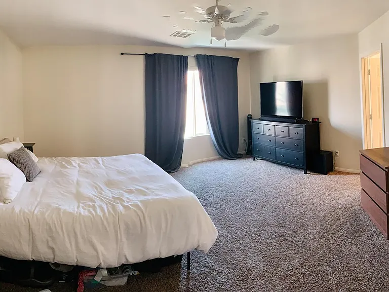 Spacious Primary Bedroom