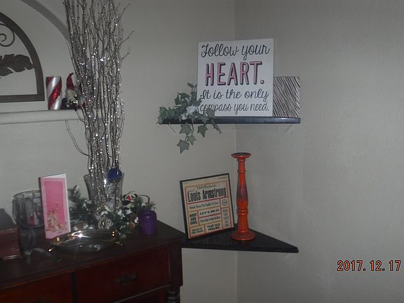 Marble SHelves/Dining Area