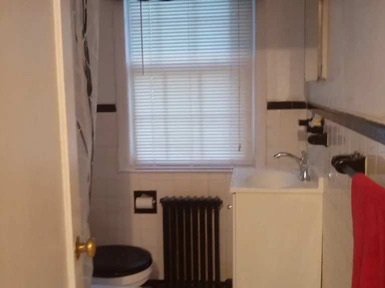 Bathroom - shower is on left