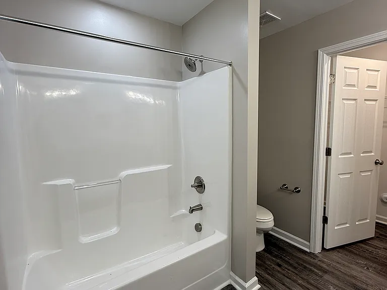 Downstairs primary bath