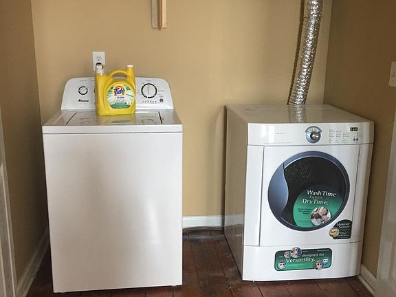 Washer and dryer