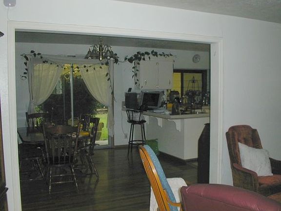 living to dining-kitchen