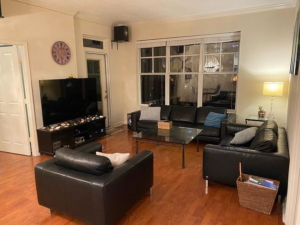 living room, large windows