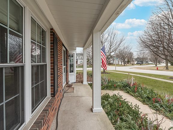Irrigation system in the front yard.