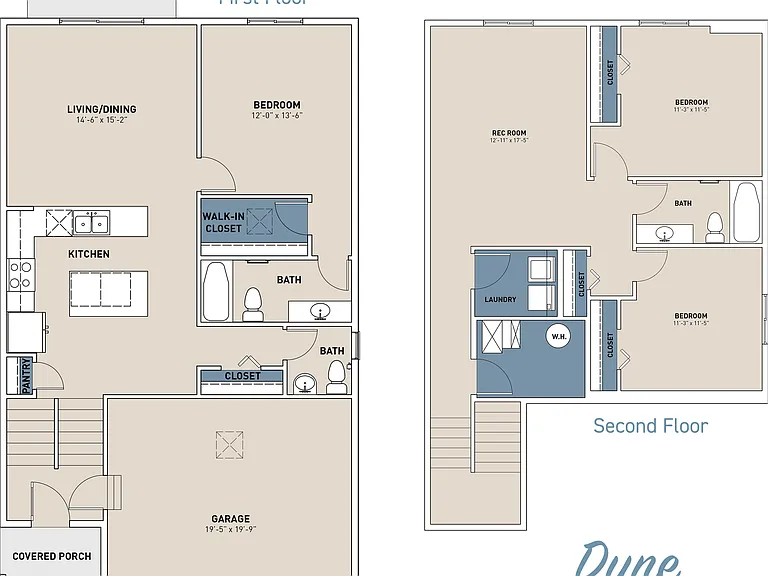 Dune First and Second Floors Dune First and Second Floors